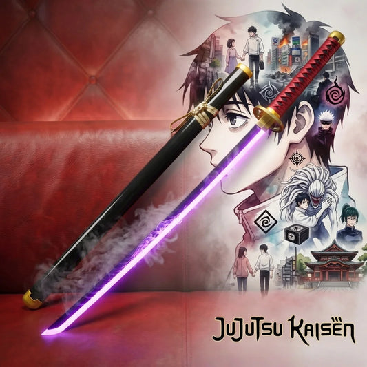 Jujutsu Kaisen Yuta Okkotsu Katana 1:1 Scale Anime Prop Replica Bamboo Sword