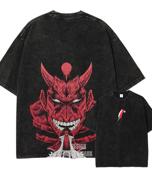Bleach Kenpachi T-Shirt Oversized Style Vintage Anime Shirt