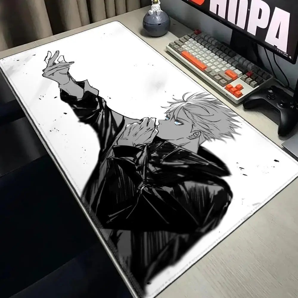 Jujutsu Kaisen Gojo Mouse Pad Large Gaming Anime Desk Mat
