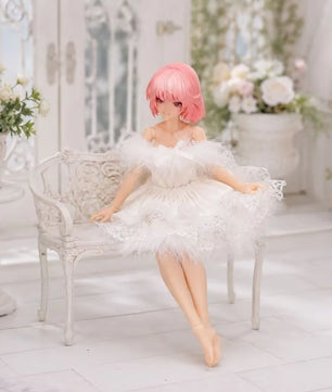 1/12 Scale Ballet Style Dress Accessory For Female Action Figures