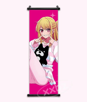 Oshi No Ko Ruby Hoshino Anime Poster Canvas Scroll