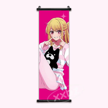 Oshi No Ko Ruby Hoshino Anime Poster Canvas Scroll