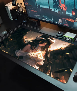Overlord Albedo Mouse Pad Anime Desk Mat