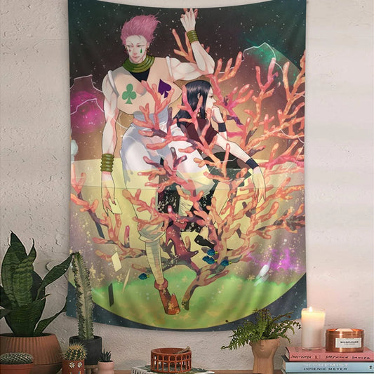 Hunter x Hunter Hisoka Tapestry - Versatile Anime Home Decor