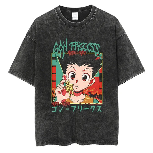 Hunter x Hunter Gon Shirt Oversized Style Anime Shirt