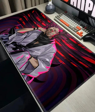 Jujutsu Kaisen Sukuna Mouse Pad Large Gaming Anime Desk Mat