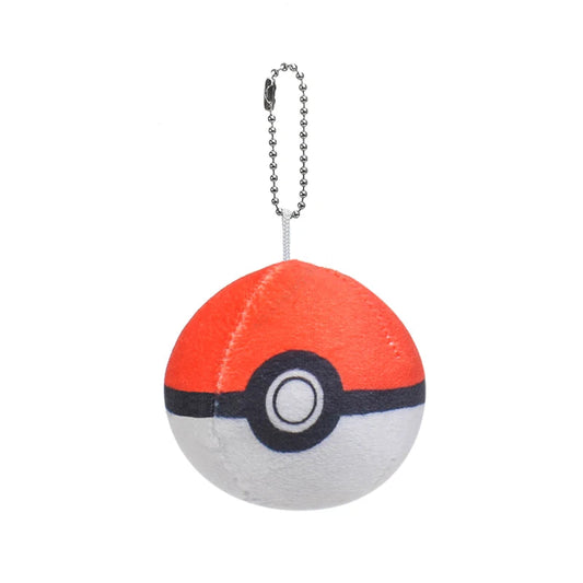 Pokemon Poke Ball Keychain Plush 7 Inch Anime Plush