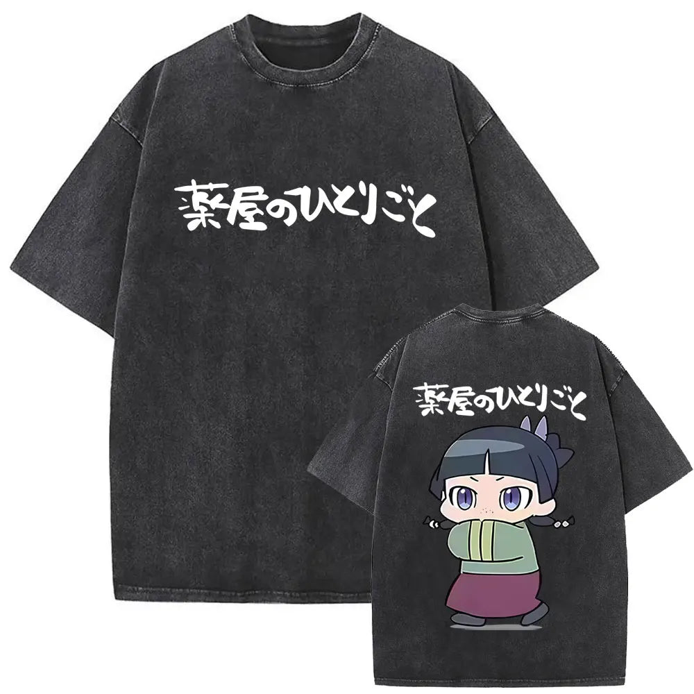 The Apothecary Diaries Maomao Shirt Vintage Style Washed T-Shirt