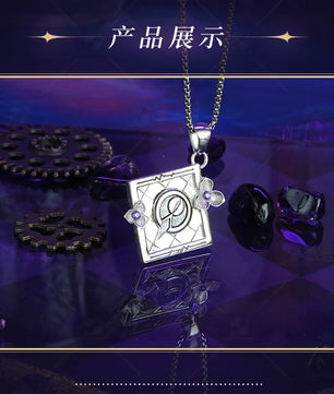 Link Click 925 Sterling Silver Anime Pendants & Ring Xia fei Liu Xiao Vein