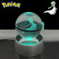 Pokemon Gardevoir Figure 3D Crystal Ball Night Light Lamp