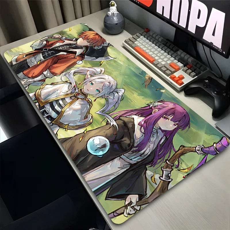 Frieren Beyond Journey's End Mouse Pad - Large Gaming & Office Desk Mat