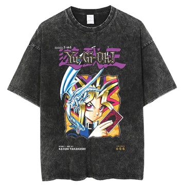 Yu-Gi-Oh! Yugi Shirt Vintage Style Anime Shirt