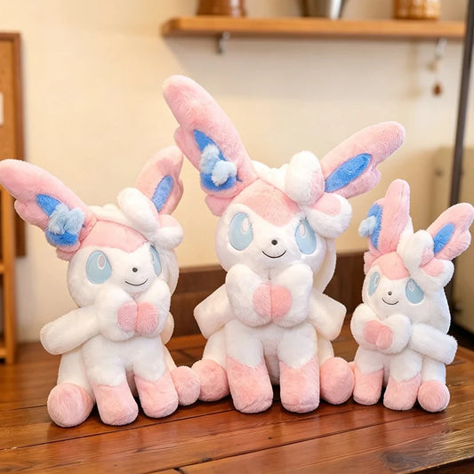 Big Size Sylveon Plush Sitting Pose (40cm / 50cm / 60cm)