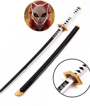 Demon Slayer Katana 1:1 Scale Anime Prop Replica Bamboo Sword