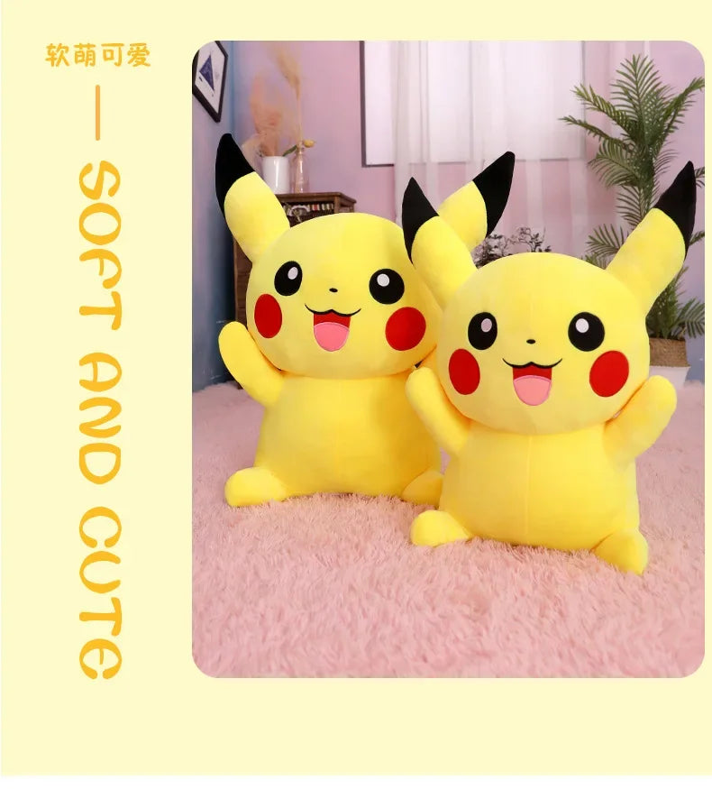 Pokemon Pikachu Cheery Plush Figure 10-25.5 Inch Large Anime Plush