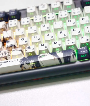 Chainsaw Man Reze Keycaps 135 Keys Cherry Profile Anime Keycaps