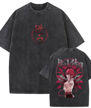 Chainsaw Man Makima Shirt Vintage Oversized Style Anime Shirt