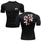 Baki Anime Compression Shirt – Men's Breathable Rash Guard