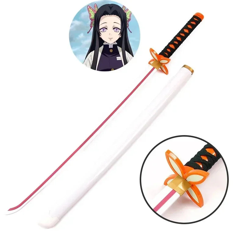 Demon Slayer Katana 1:1 Scale Anime Prop Replica Bamboo Sword