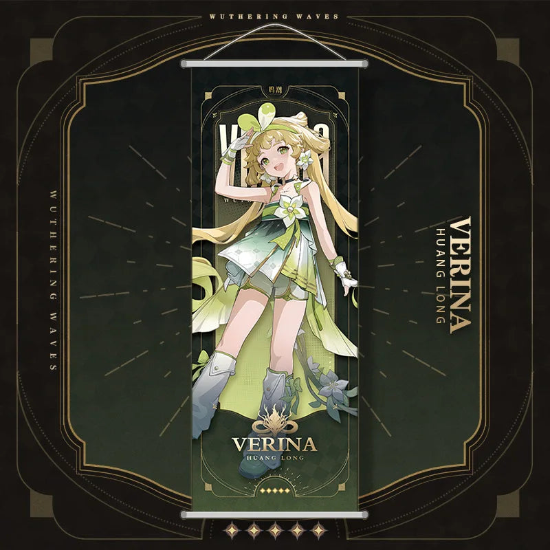 Wuthering Waves Verina Hanging Scroll Anime Poster