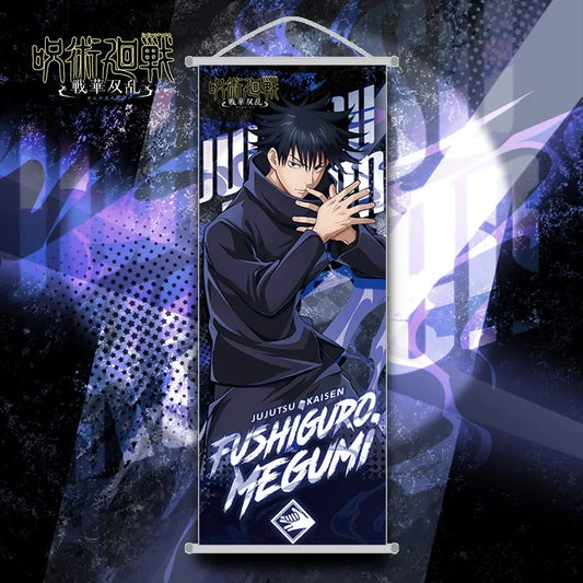 Jujutsu Kaisen Megumi Fushiguro Hanging Scroll Anime Poster