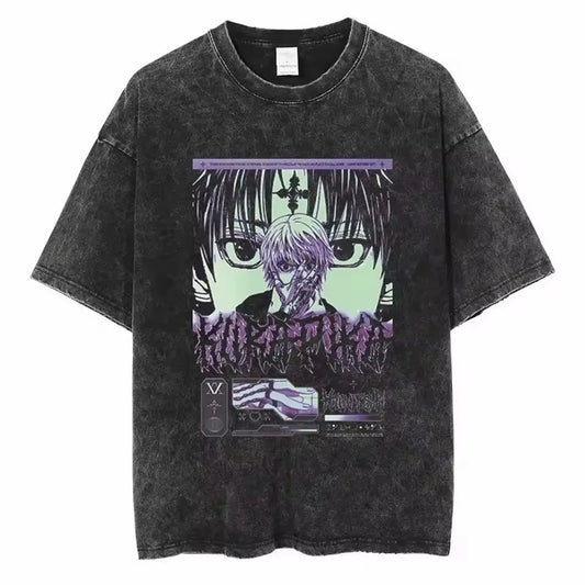 Hunter x Hunter Chrollo Shirt Vintage Oversized Style Anime Shirt