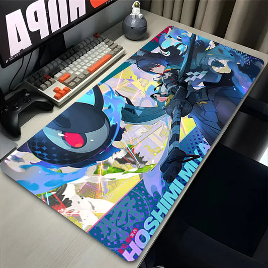 Zenless Zone Zero Miyabi Hoshimi Mouse Pad Gaming Anime Desk Mat
