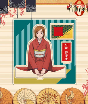 Jujutsu Kaisen Nobara Kugisaki Kimono Series Acrylic Stand Keychain Badge Set