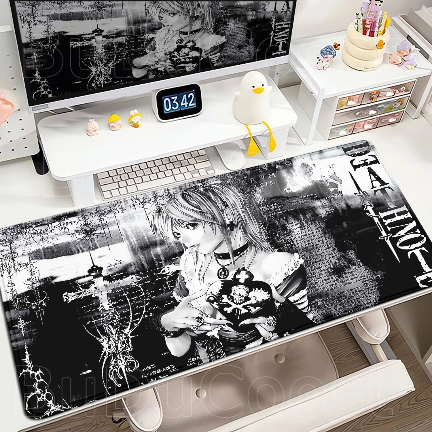 Death Note Misa Amane Mouse Pad - Large Gaming & Office Desk Mat
