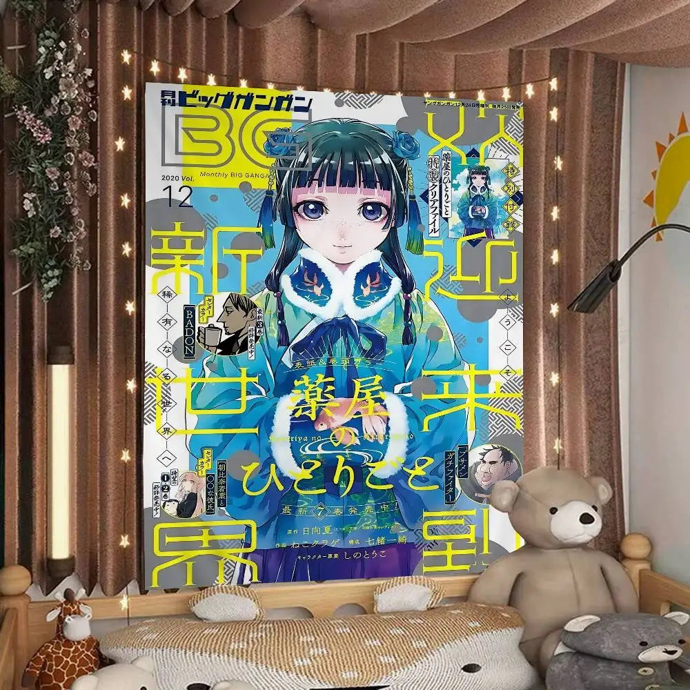 The Apothecary Diaries Maomao Tapestry - Versatile Anime Home Decor