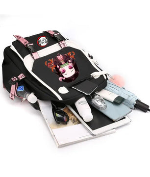 Demon Slayer Nezuko Backpack Anime Bookbag