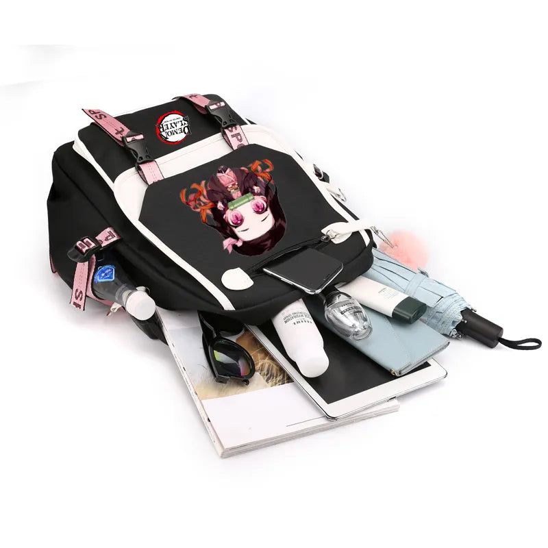 Demon Slayer Nezuko Backpack Anime Bookbag