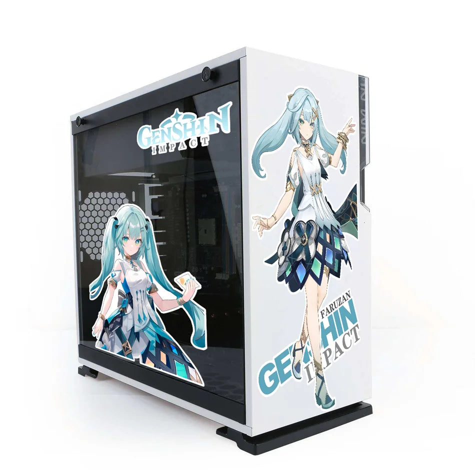 Genshin Impact Faruzan Anime PC Case Sticker