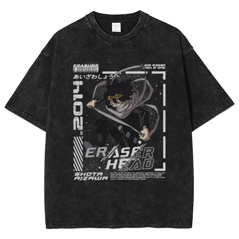 My Hero Academia Shirt Eraser Head Oversized Anime Shirt