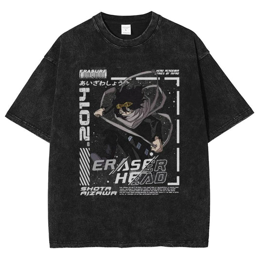 My Hero Academia Shirt Eraser Head Oversized Anime Shirt