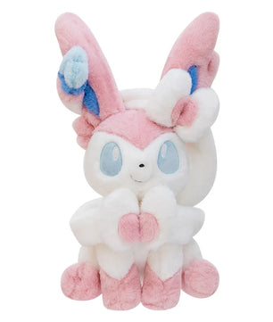 Pokemon Big Size Sylveon & Glaceon Fluffy Plushies – Sitting Smile