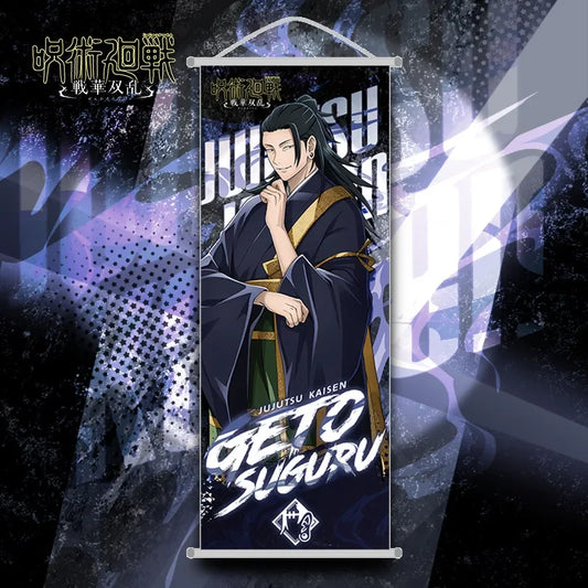 Jujutsu Kaisen Suguru Geto Hanging Scroll Anime Poster Home Decor