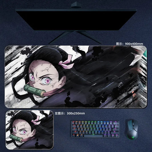 Demon Slayer Nezuko Mouse Pad Anime Desk Mat