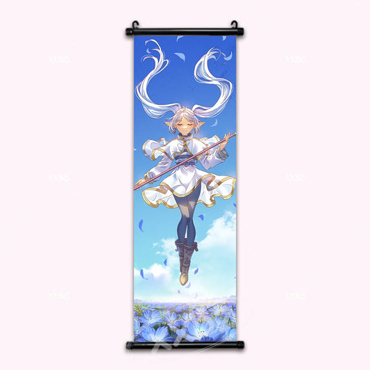 Frieren Beyond Journey's End Frieren Anime Poster Canvas Scroll
