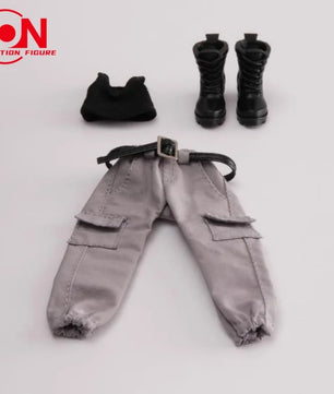 1/12 Scale Casual Shirt & Work Pants Set For 6-Inch Female Action Figures