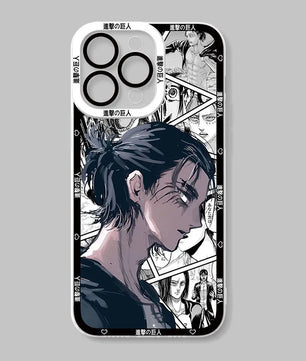 Attack on Titan Eren Yeager Phone Case - For iPhone 11 to 17 Pro Max
