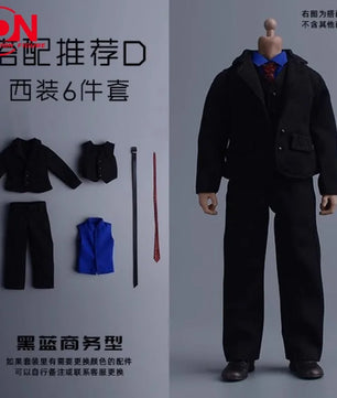 1/12 Scale Professional Suit Set For 6-Inch Male Action Figures