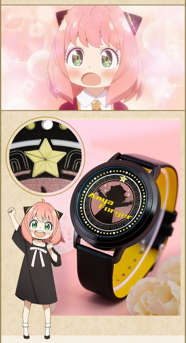 SPY×FAMILY Watch Yor Loid Anya Forger LED Anime Watches