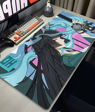 Zenless Zone Zero Miyabi Hoshimi Mouse Pad Gaming Anime Desk Mat