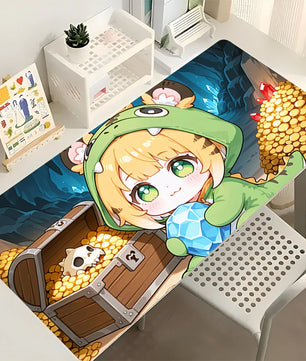 Zenless Zone Zero Ju Fufu Large Gaming Mouse Pad – Anime Desk Mat