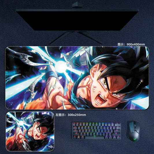 Dragon Ball Super Ultra Instinct Goku Mouse Pad Anime Desk Mat