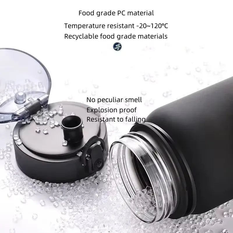 Demon Slayer Muichiro Water Bottle – 650ml Leakproof Gym Bottle