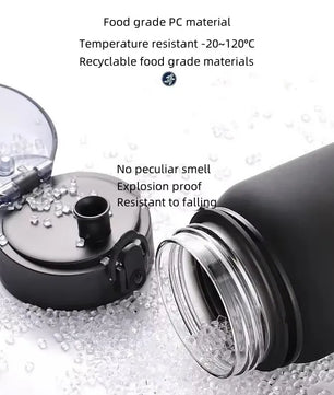 Demon Slayer Nezuko Water Bottle – 650ml Leakproof Gym Bottle