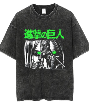 Attack On Titan Shirt Vintage Style Anime Shirt
