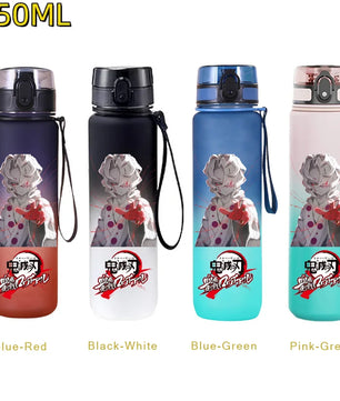 Demon Slayer Spider Water Bottle – 650ml Leakproof Gym Bottle